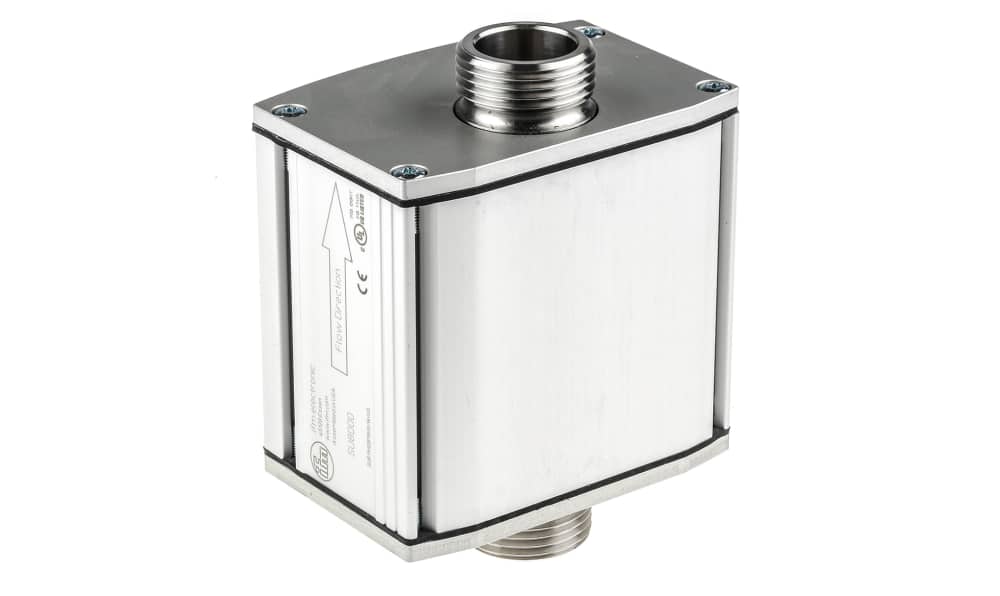 ifm SU8000, SU Series Ultrasonic Flow Meter for Liquid, 0 L/min Min, 100 L/min Max