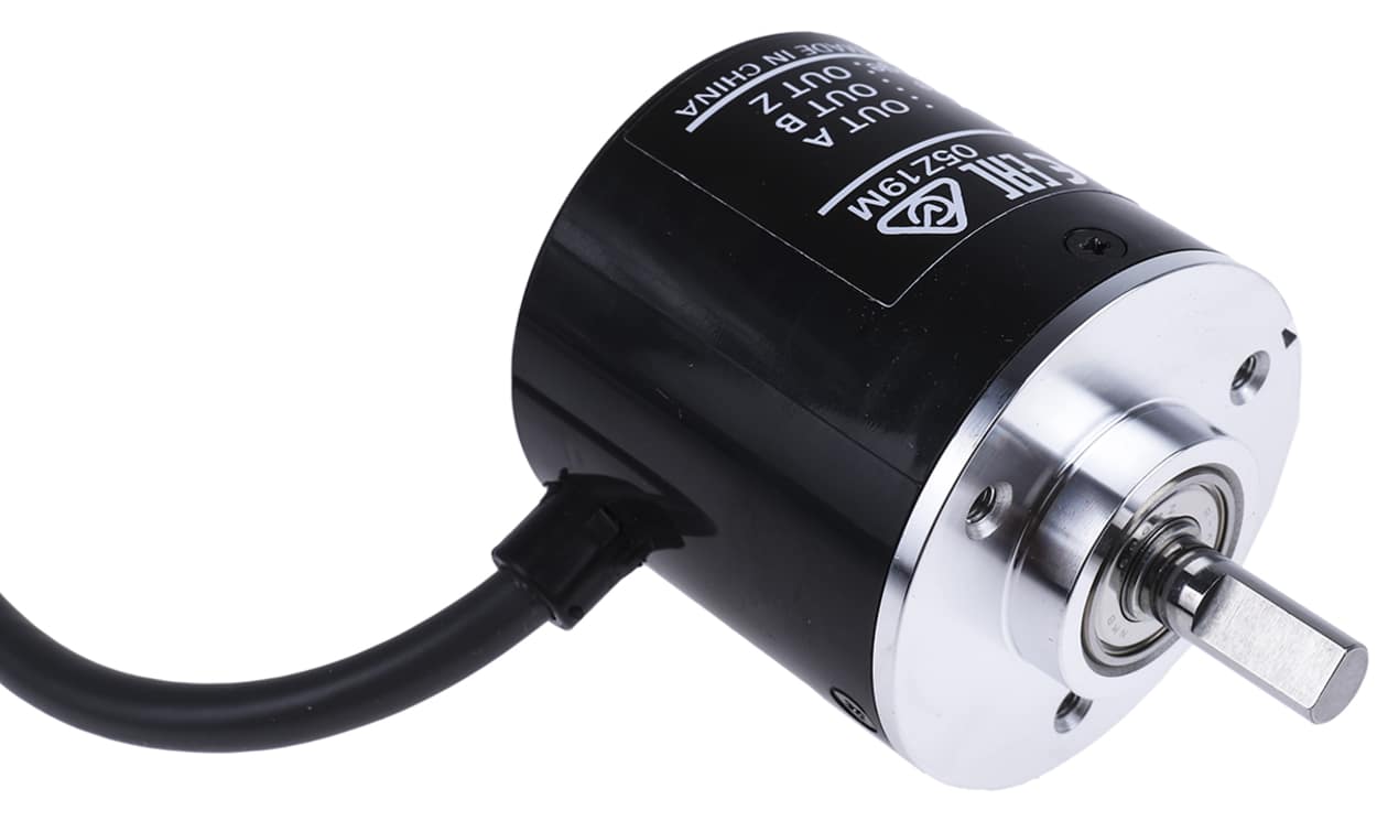 Omron E6B2-CWZ6C 1000P/R 2M, E6B2 Series Incremental Incremental Encoder, 1000 ppr, NPN Open Collector Signal, Solid Type, 6mm Shaft - generaltechuae