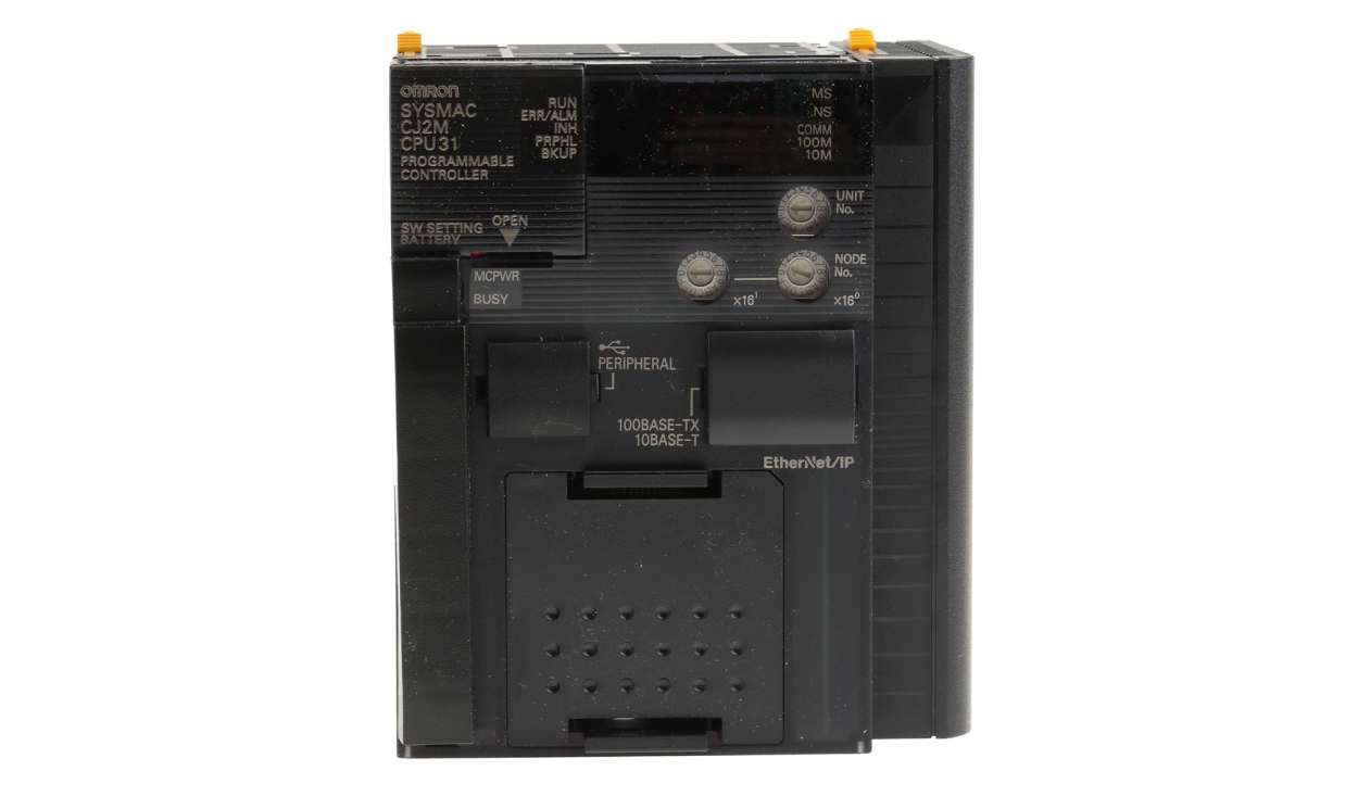 Omron CJ2M-CPU31, CJ2M Series PLC CPU for Use with CJ2M Series, Pulse Output - generaltechuae