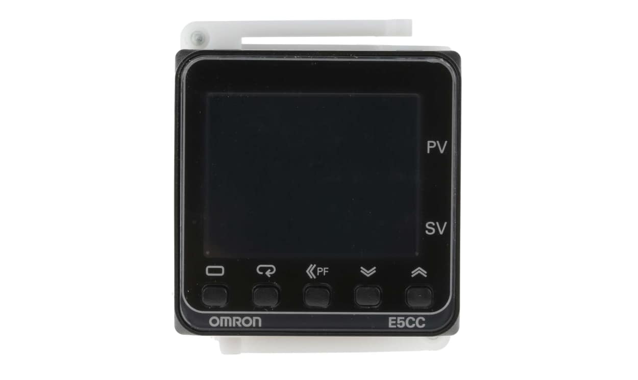 Omron E5CC-CX3A5M-000, E5CC Panel Mount PID Temperature Controller, 48 x 48mm, 1 Output Linear, Analogue, 4-20 mA, 100 → 240 V ac Supply - generaltechuae