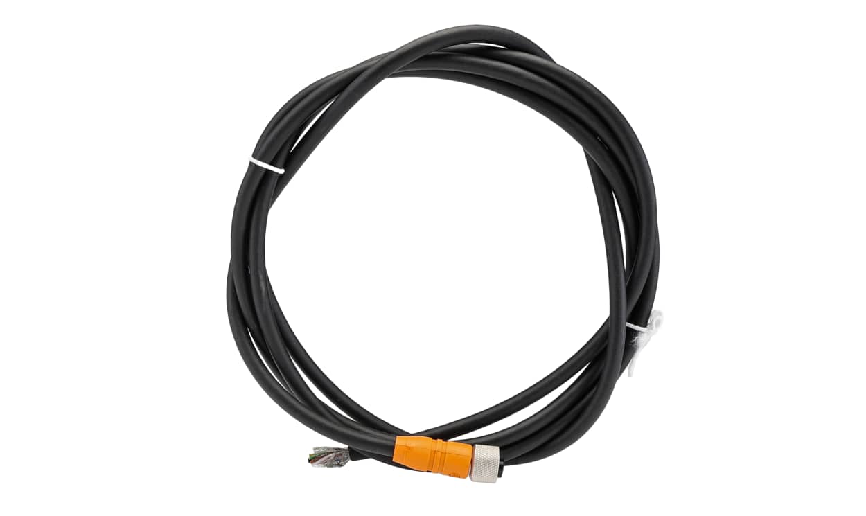 Omron Y92E-M12PURSH8S2M-L, Female M12 to Unterminated Sensor Actuator Cable, 2m