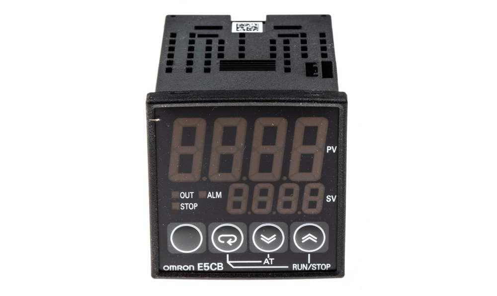 Omron E5CB-Q1TCD 24VAC/DC, E5CB Panel Mount PID Temperature Controller, 48 x 48mm, 1 Output SSR, Solid State Relay, Logic, 24 V ac/dc Supply