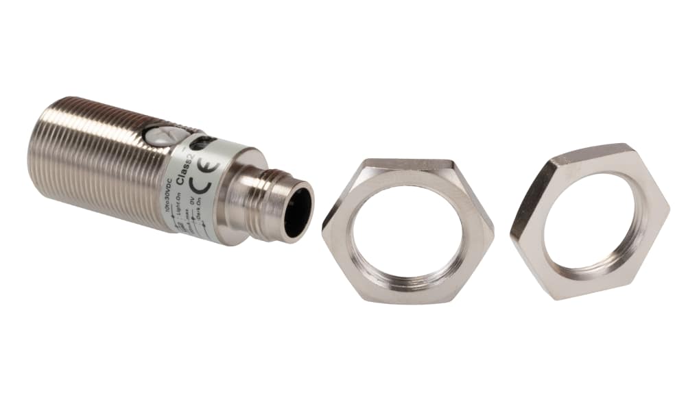 Omron E3FB-RN21, Retroreflective Photoelectric Sensor, Barrel Sensor, 100 mm → 4 m Detection Range