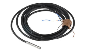 Omron E2E-C04S12-WC-C1 2M, Inductive Smooth Barrel Proximity Sensor, 1.2 mm Detection, NPN NO, 10 → 30 V dc