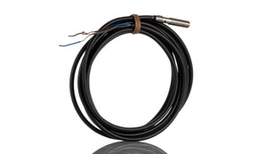 Omron E2E-S05S12-WC-B1 2M, Inductive Threaded Barrel Proximity Sensor, M5, 1.2 mm Detection, PNP NO, 10 → 30 V dc