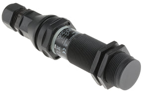 ifm KI503A, Capacitive Threaded Barrel Proximity Sensor, M30, 15 mm Detection, PNP NO+NC, 10 → 30 V dc