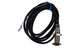 Omron E2B-M12KS04-WP-C1 2M, Inductive Threaded Barrel Proximity Sensor, M12, 4 mm Detection, NPN NO, 12 → 24 V dc