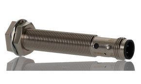 Omron E2B-M12LS04-M1-B1, Inductive Threaded Barrel Proximity Sensor, M12, 4 mm Detection, PNP NO, 12 → 24 V dc