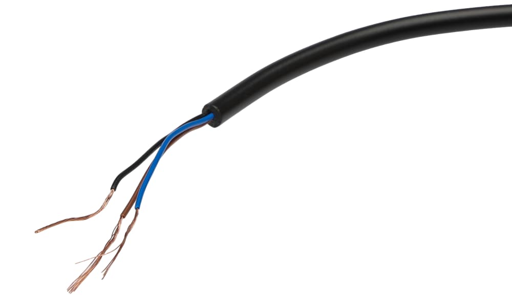 Omron E2B-S08KN04-WP-B2 2M, Inductive Threaded Barrel Proximity Sensor, M8, 4 mm Detection, PNP NC, 12 → 24 V dc