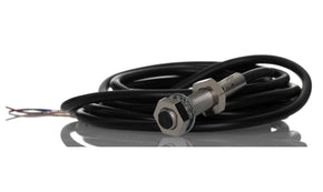 Omron E2B-S08KS02-WP-B1 2M, Inductive Threaded Barrel Proximity Sensor, M8, 2 mm Detection, PNP NO, 12 → 24 V dc