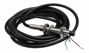 Omron E2B-S08LN04-WP-B1 2M, Inductive Threaded Barrel Proximity Sensor, M8, 4 mm Detection, PNP NO, 12 → 24 V dc