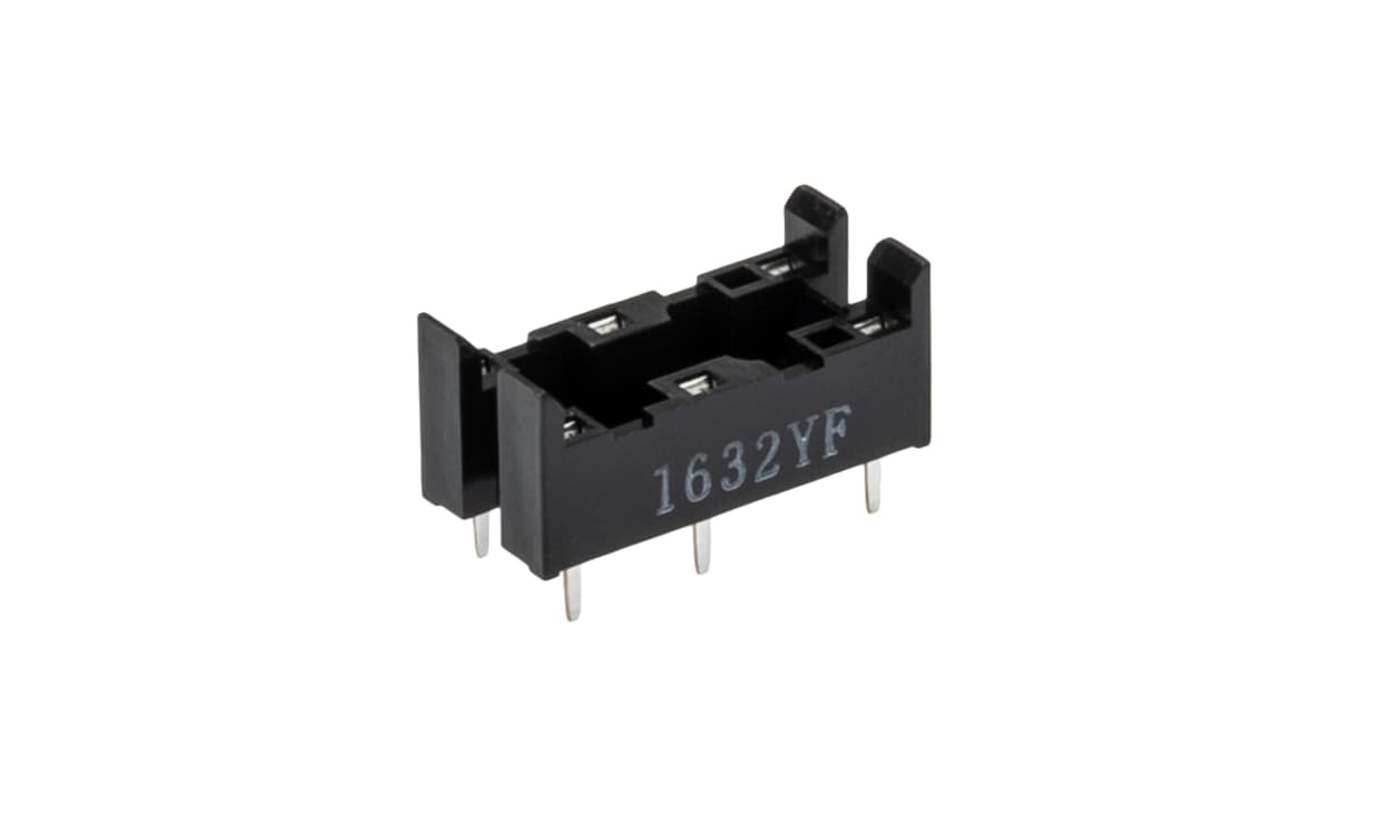 Omron P6B-26P, G6B 6 Pin 3 → 24V dc PCB Mount Relay Socket, for use with G6B-2014P-US Relay, G6B-2114P-US Relay, - generaltechuae