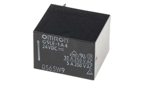 Omron G5LE-1A4-DC24, PCB Mount Power Relay, 24V dc Coil, 10A Switching Current, SPST