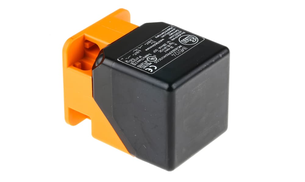 ifm IM5124, Inductive Block Proximity Sensor, 20 mm Detection, PNP NO+NC, 10 → 36 V dc