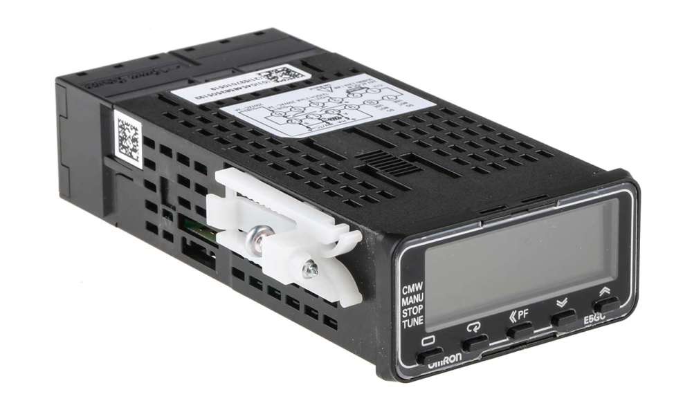 Omron E5GC-QX2DCM-000, E5GC Panel Mount PID Temperature Controller, 48 x 48mm, 1 Output SSR, Solid State Relay, Logic, 24 V ac/dc Supply