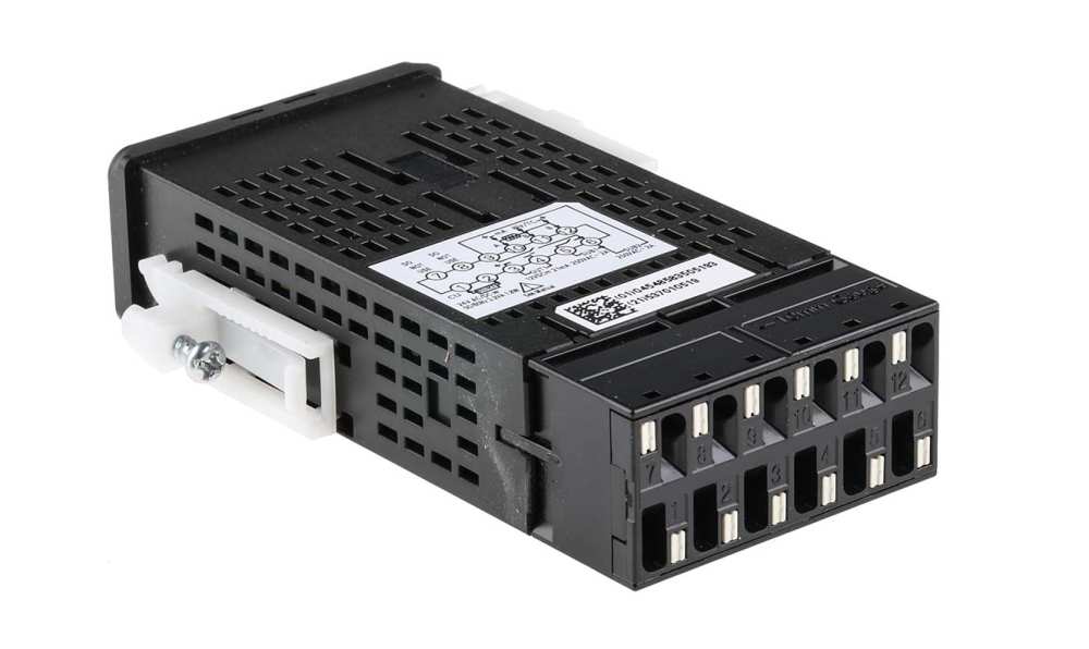 Omron E5GC-QX2DCM-000, E5GC Panel Mount PID Temperature Controller, 48 x 48mm, 1 Output SSR, Solid State Relay, Logic, 24 V ac/dc Supply