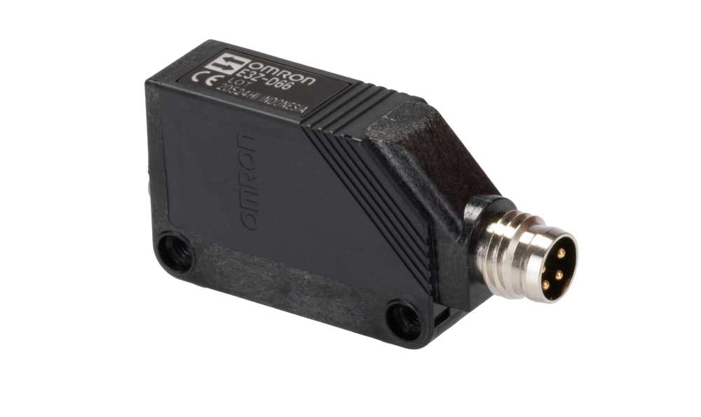 Omron E3Z-D66, Diffuse Photoelectric Sensor, Block Sensor, 5 mm → 100 mm Detection Range