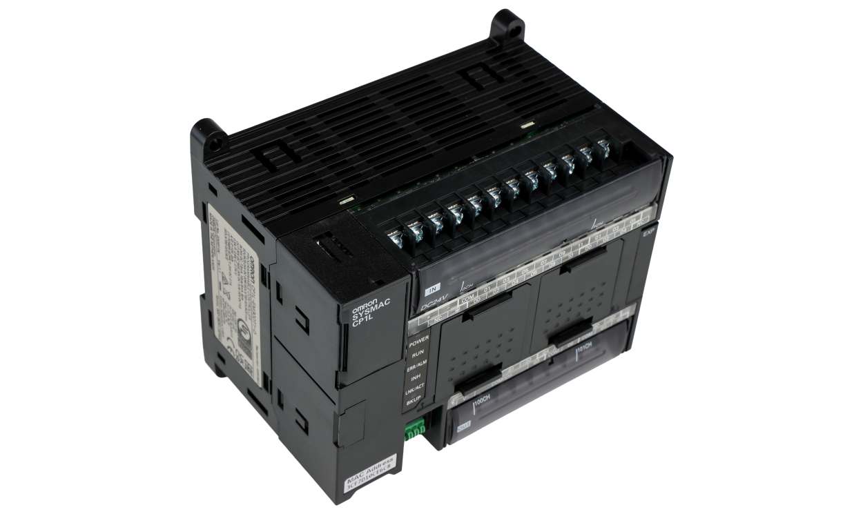 Omron CP1L-EM30DT1-D, CP1L-EM Series PLC CPU for Use with CP Series, PNP Output, 18-Input, DC Input - generaltechuae