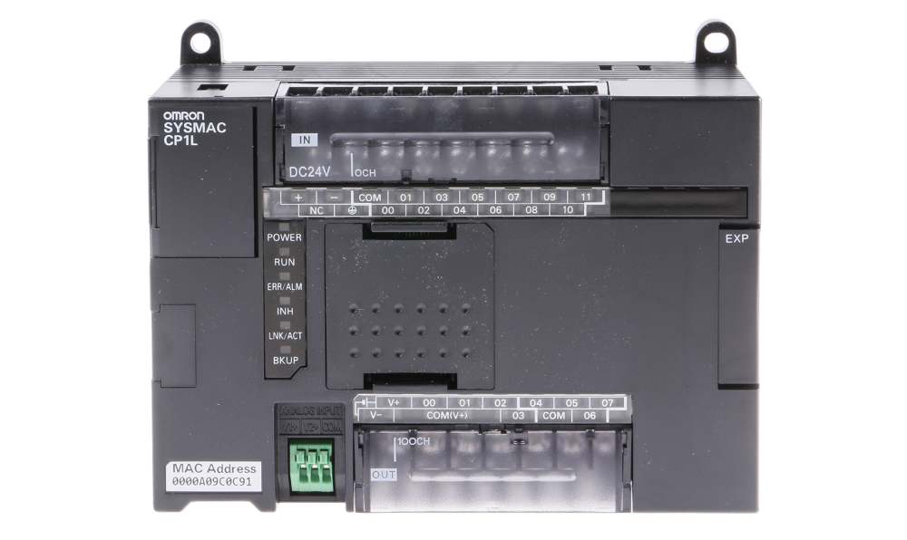 Omron CP1L-EL20DT1-D, CP1L-EL Series PLC CPU for Use with CP Series, PNP Output, 12-Input, PNP/NPN Input