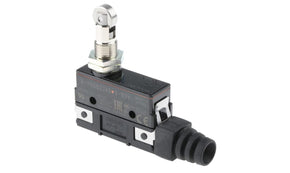 Omron Z-15GQ22A55-B5V, Roller Plunger Limit Switch, NO/NC, IP62, SPDT, 500V ac Max, 15A Max