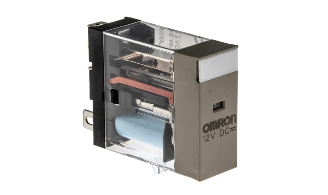 Omron G2R-1-S 12VDC (S), Plug In Power Relay, 12V dc Coil, 10A Switching Current, SPDT