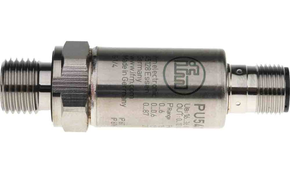 ifm PU5415, Pressure Sensor, 0bar Min, 6bar Max, Analogue Output, Relative Reading