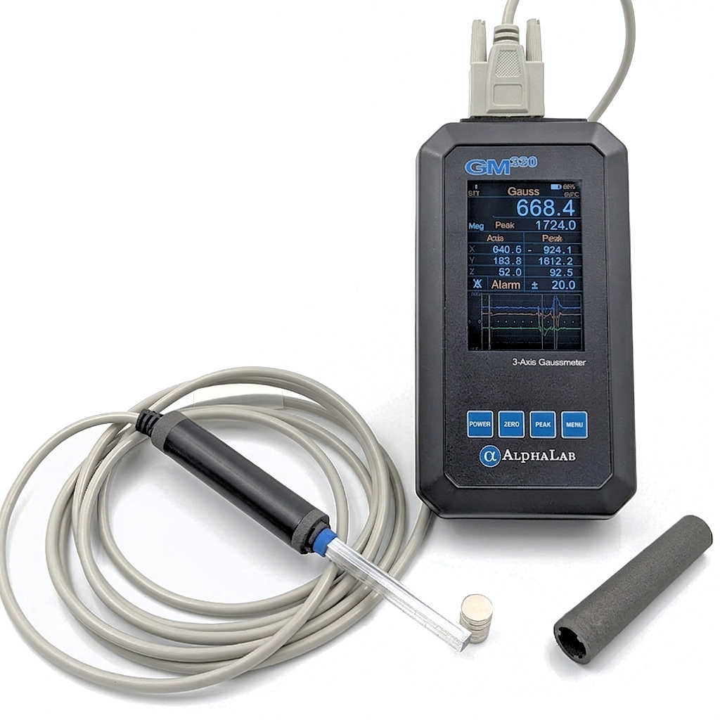 AlphaLab GM330FP | Gaussmeter Model GM330 with Flex Probe | AC/DC to 30 kG - generaltechuae (3)