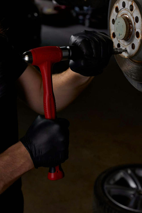 Snap-on HBBD16 | Ball Peen Soft Grip Dead Blow Hammer | 16 oz, 12-1/4 in, Red