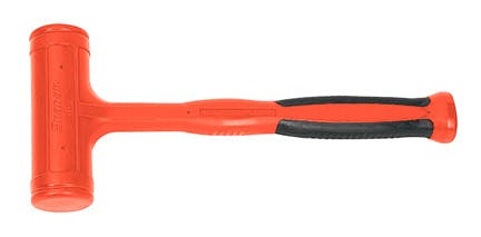 Snap-on HBSE30O | 30 oz Slimline Soft Grip Dead Blow Hammer, Orange | 30 oz, 1-1/2 in Face, 12-3/8 in Long