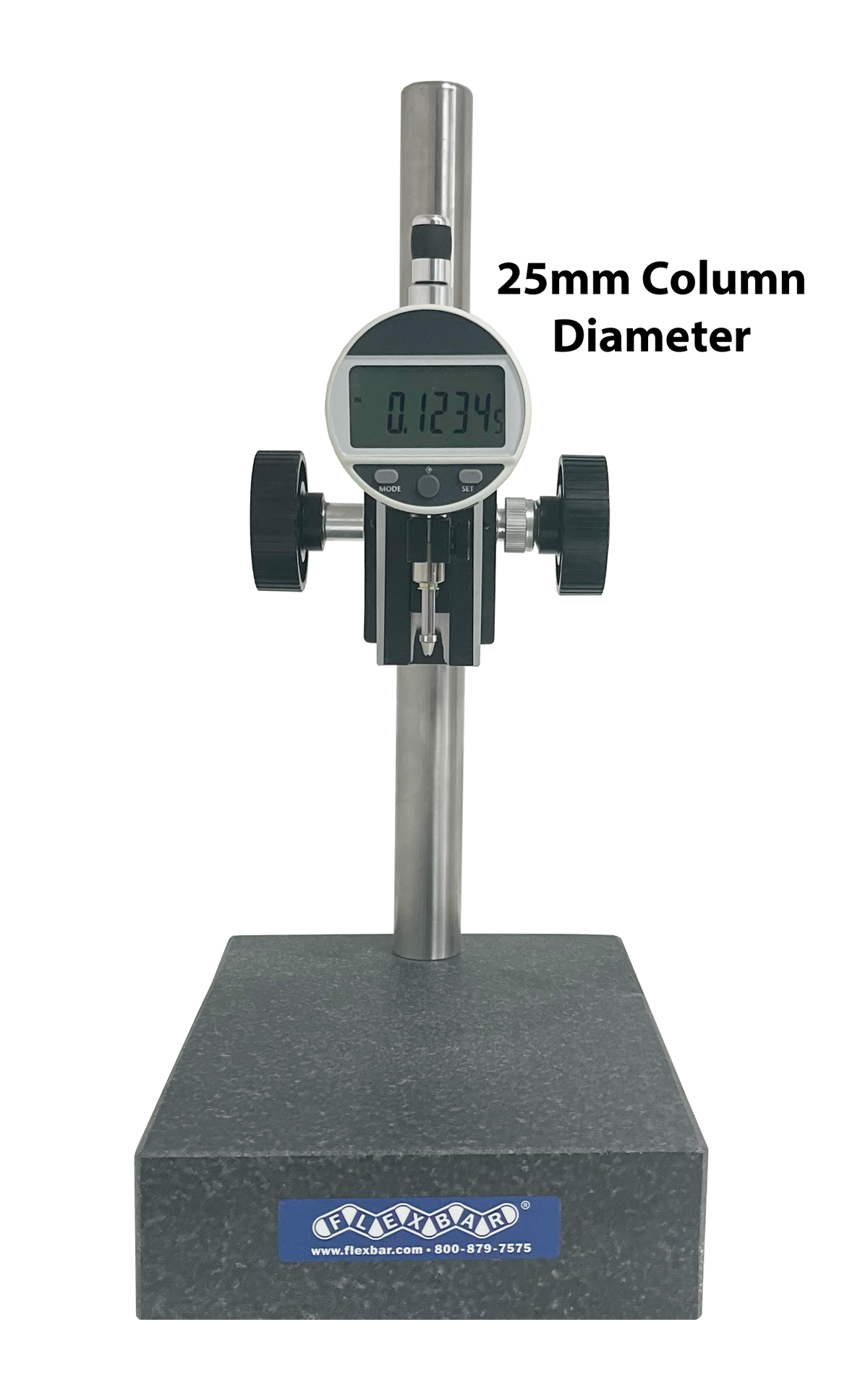 Flexbar 15825 | Granite Quick Check Indicator Stand | 2 in Rack & Pinion Travel - generaltechuae