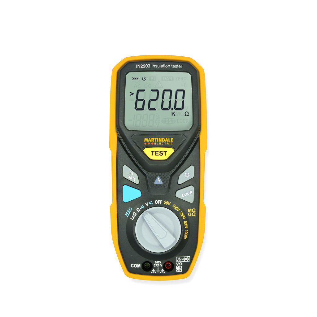 Martindale MARIN2203 | IN2203 Advanced Insulation Tester | 50–1000 V, 20 GΩ - generaltechuae