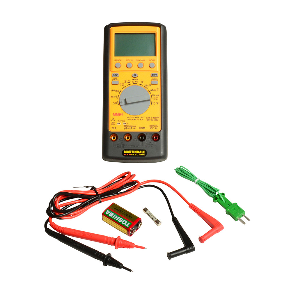 Martindale MARMM94 | MM94 True RMS Digital Multimeter | 60,000 Count, 20A, CAT IV 600V - generaltechuae (2)