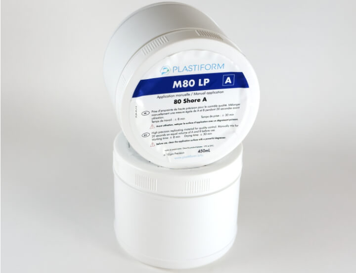 Plastiform MT-005 | M80 LP Manual Replication Putty | 900 ml Pot, 80 Shore A - generaltechuae