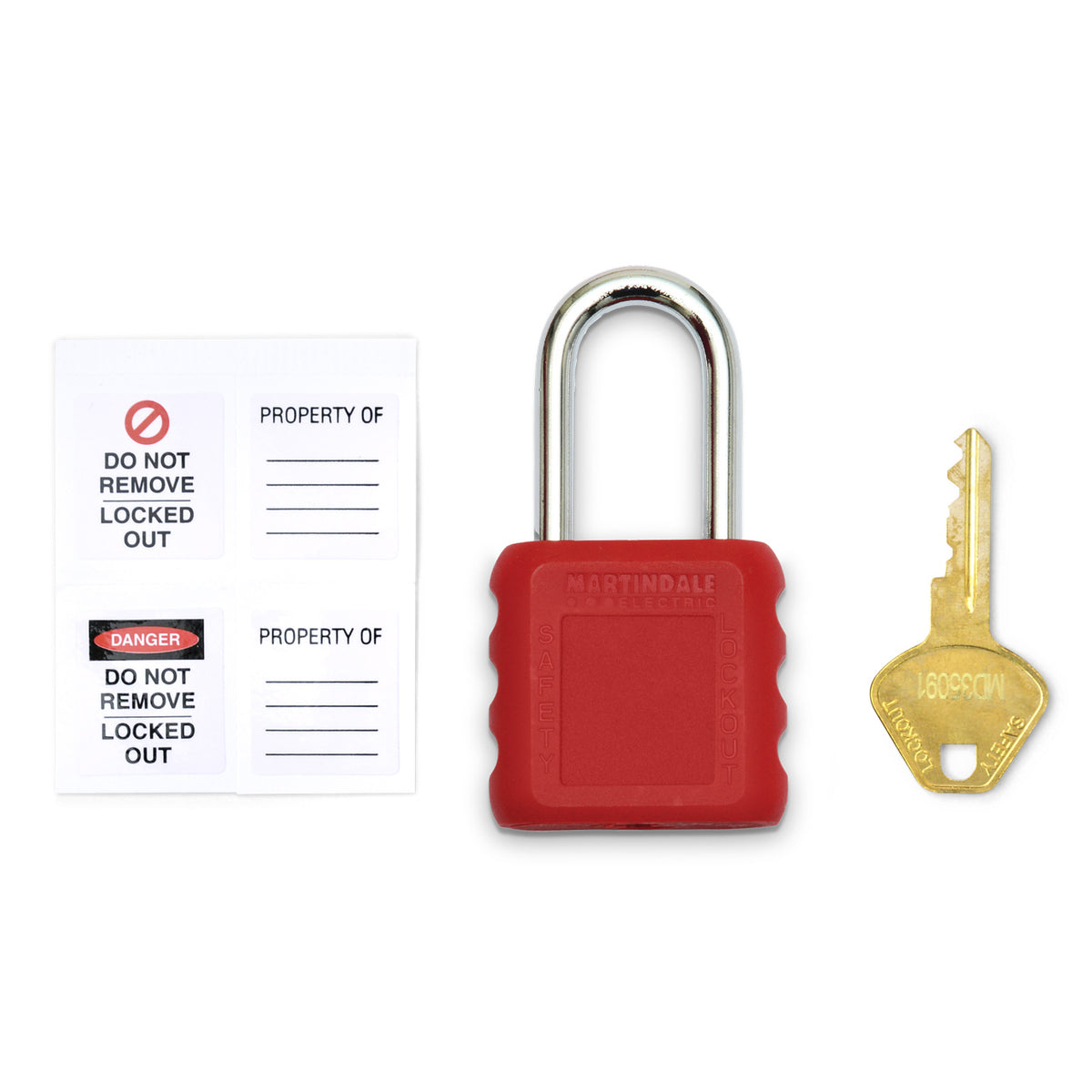 Martindale MARPAD11BN | PAD11 Safety Lockout Padlock | Brown, 6 mm Steel Shackle - generaltechuae (3)