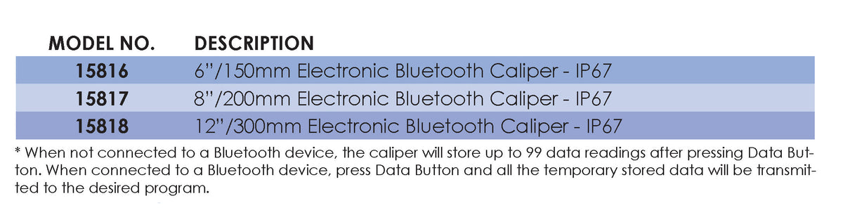 Flexbar 15818 | Electronic Bluetooth Caliper IP67 | 12 in/300 mm - generaltechuae (2)