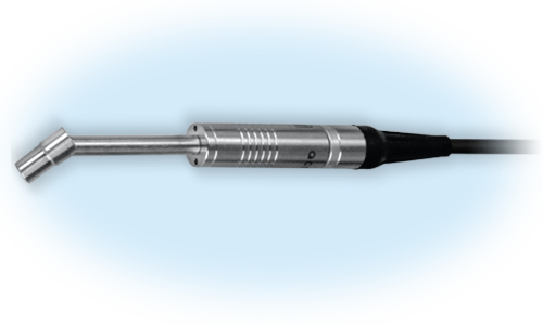 DMQ QCS220 | 45° Mini Ferrous Probe | 0–750 µm, Ø6 mm - generaltechuae