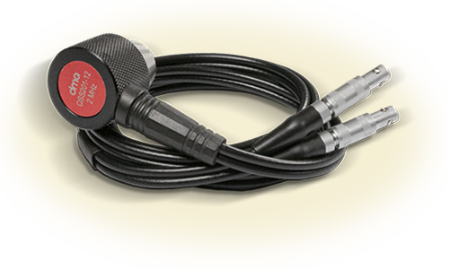 DMQ QSS201 | 2 MHz Ø12 mm 90° transducer | Range 4–500 mm - generaltechuae