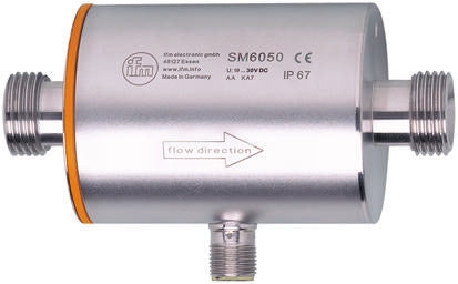 ifm SM6050, Flow Controller, 0 → 25 L/min, Analogue Output, 19 → 30 V dc, 1/2 in Pipe
