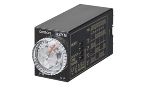 Omron H3YN-41-B 100-120VAC, H3YN Series Panel Mount Timer Relay, 100 → 120V ac, 4-Contact, 0.1 min → 10h, 4NO/4NC