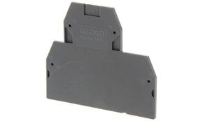 Omron XW5ES40112, XW5E End Cover for use with XW5G-S4.0-1.1-2 Grounding Terminal Block, XW5T-S4.0-1.1-2 Feed Through Terminal Block,