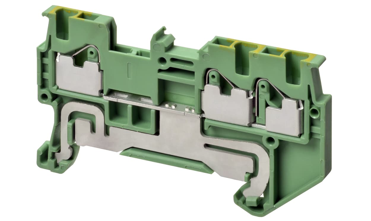 Omron XW5G-P1.5-2.2-1, XW5G Series Grey, 1.5mm², Single-Level, Push In Termination