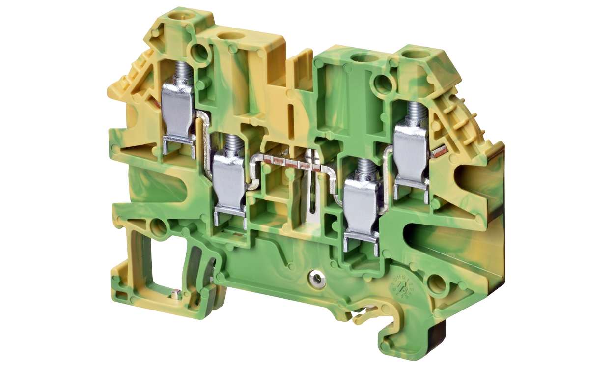 Omron XW5GS40221, XW5G Series Grey, 4mm², Single-Level, Screw Termination