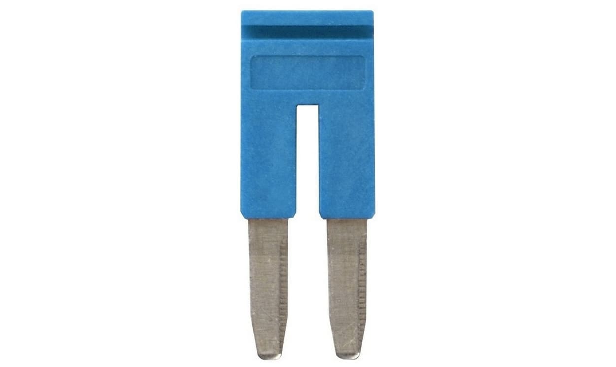 Omron XW5S-P2.5-2BL, XW5S Short Bar for use with XW5G-P2.5-2 Grounding Terminal Block, XW5T-P2.5-2 Feed Through Terminal Block