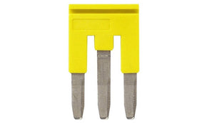 Omron XW5S-P2.5-3YL, XW5S Short Bar for use with XW5G-P2.5-3 Grounding Terminal Block, XW5T-P2.5-3 Feed Through Terminal Block