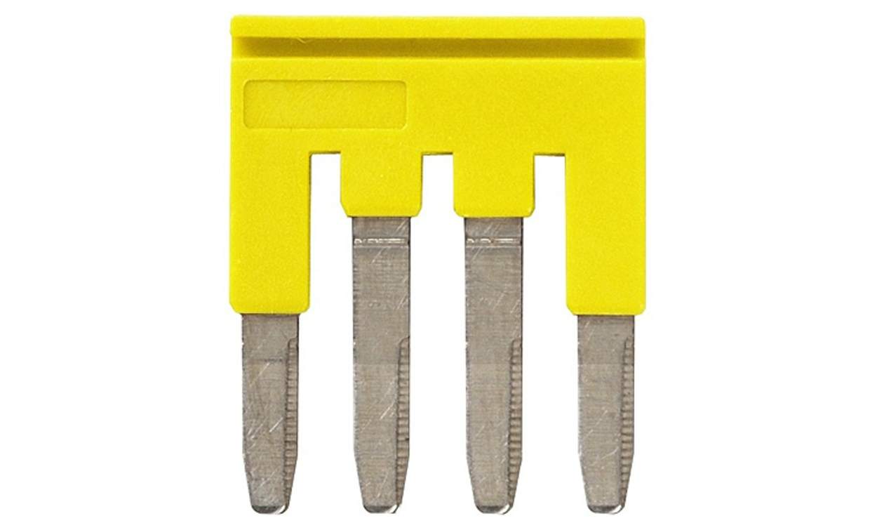 Omron XW5SS254, XW5S Short Bar for use with XW5T-S2.5-1.1-1 Feed Through Terminal Block, XW5T-S2.5-1.1-2 Feed Through Terminal Block,