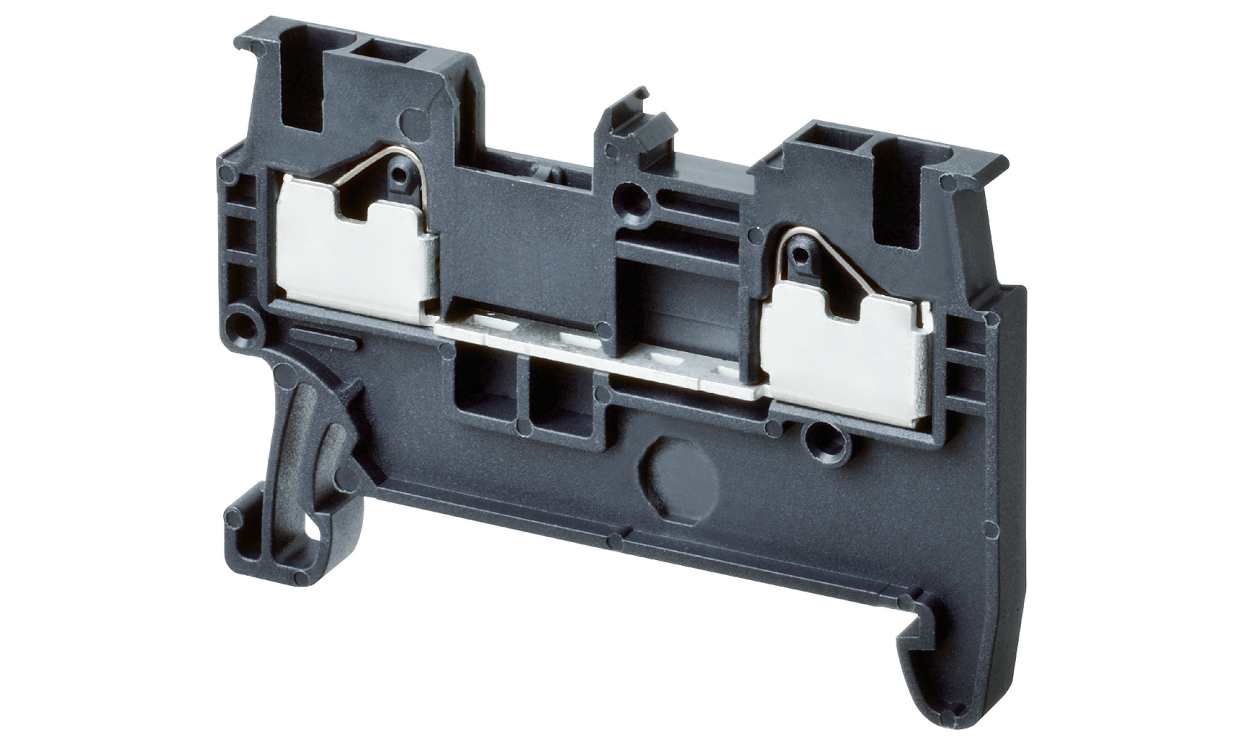 Omron XW5T-P1.5-1.1-1, XW5T Series Grey, 1.5mm², Single-Level, Push In Termination