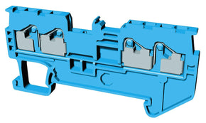 Omron XW5T-P1.5-2.2-1BL, XW5T Series Blue, 1.5mm², Single-Level, Push In Termination