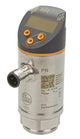 ifm PN2098, Pressure Sensor, -12.5mbar Min, 0.25bar Max, Analogue + PNP-NO/NC Programmable Output, Relative Reading