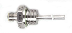 ifm TM4431, PT100 RTD Sensor, 6mm Dia, 86mm Long, 4 Wire, G1/2, +150°C Max
