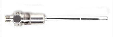 ifm TM4501, PT100 RTD Sensor, 6mm Dia, 30mm Long, 4 Wire, G1/2, +150°C Max